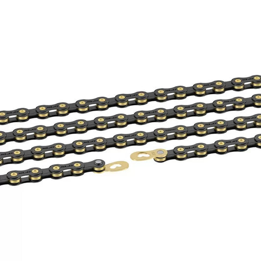 XLC  Chain CC-C05 1/2 x 11/128 118 links 11-speed black/gold