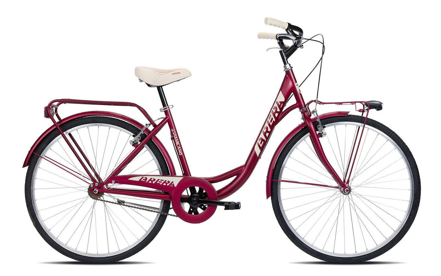 Bici Brera Via Milano Trekking City Bike 26" 6v