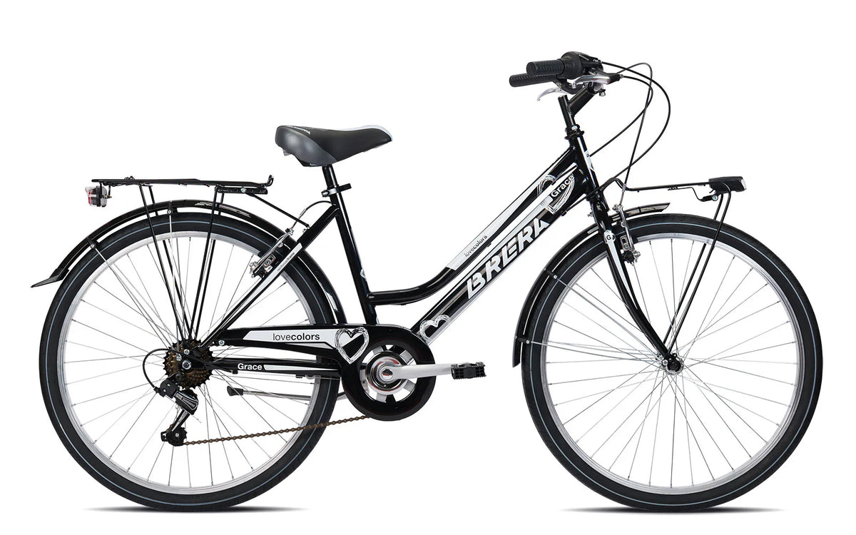 Bici Brera Grace Trekking Urban City Donna Bike 24" 7v