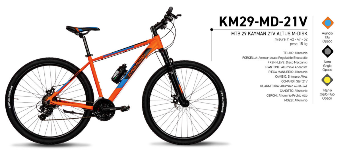 Mtb Telaio Bici 54 Altezza Tubo Piantone Taglie Telaio Bici Da