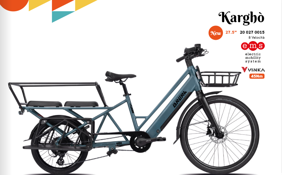 E-Bike Karghò Brera 27,5" 8v