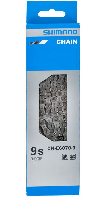 SHIMANO CATENA E-BIKE CN6070 138 MAGLIE 9 VELOCITÀ
