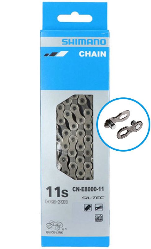 SHIMANO CATENA E-BIKE CN-E8000 138 MAGLIE 11 VELOCITÀ