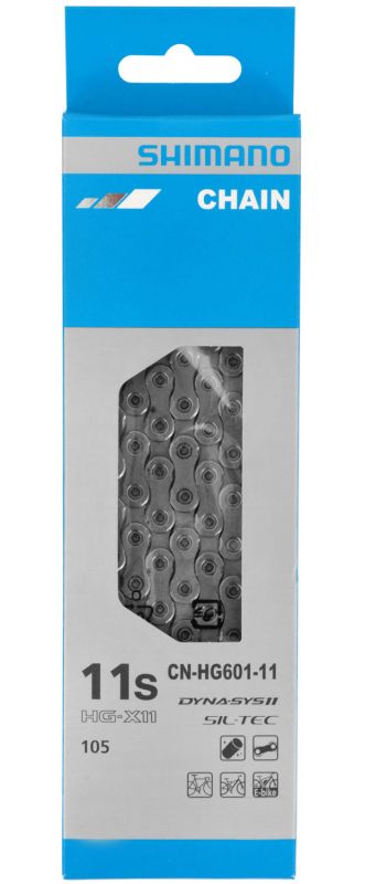 CATENA SHIMANO HG601 11V RINFORZATA E BIKE 116 MAGLIE