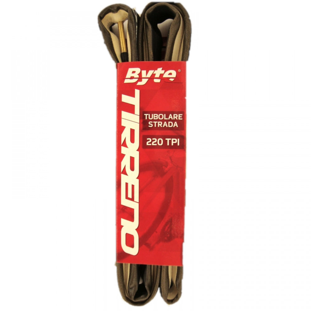 TUBOLARE bici da corsa 28 ECO BYTE TIRRENO Nero/Nero Nero/Para