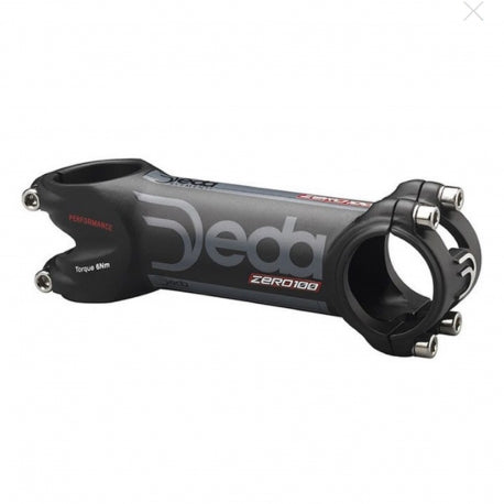 DEDA ATTACCO MANUBRIO ZERO 100 PERFORMANCE COLORE NERO OPACO