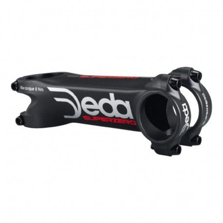 DEDA ATTACCO MANUBRIO SUPERZERO 100 COLORE NERO ROSSO