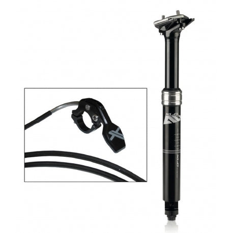 XLC REGGISELLA TELESCOPICO SP-T07 Ø 30,9mm, 400mm PASSAGGIO DEL CAVO INTERNO COLORE NERO