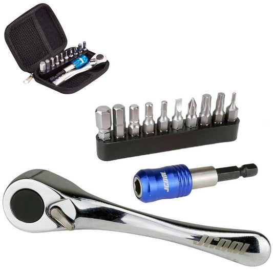 Kit mini-cricchetto, extender e bit JCOOL