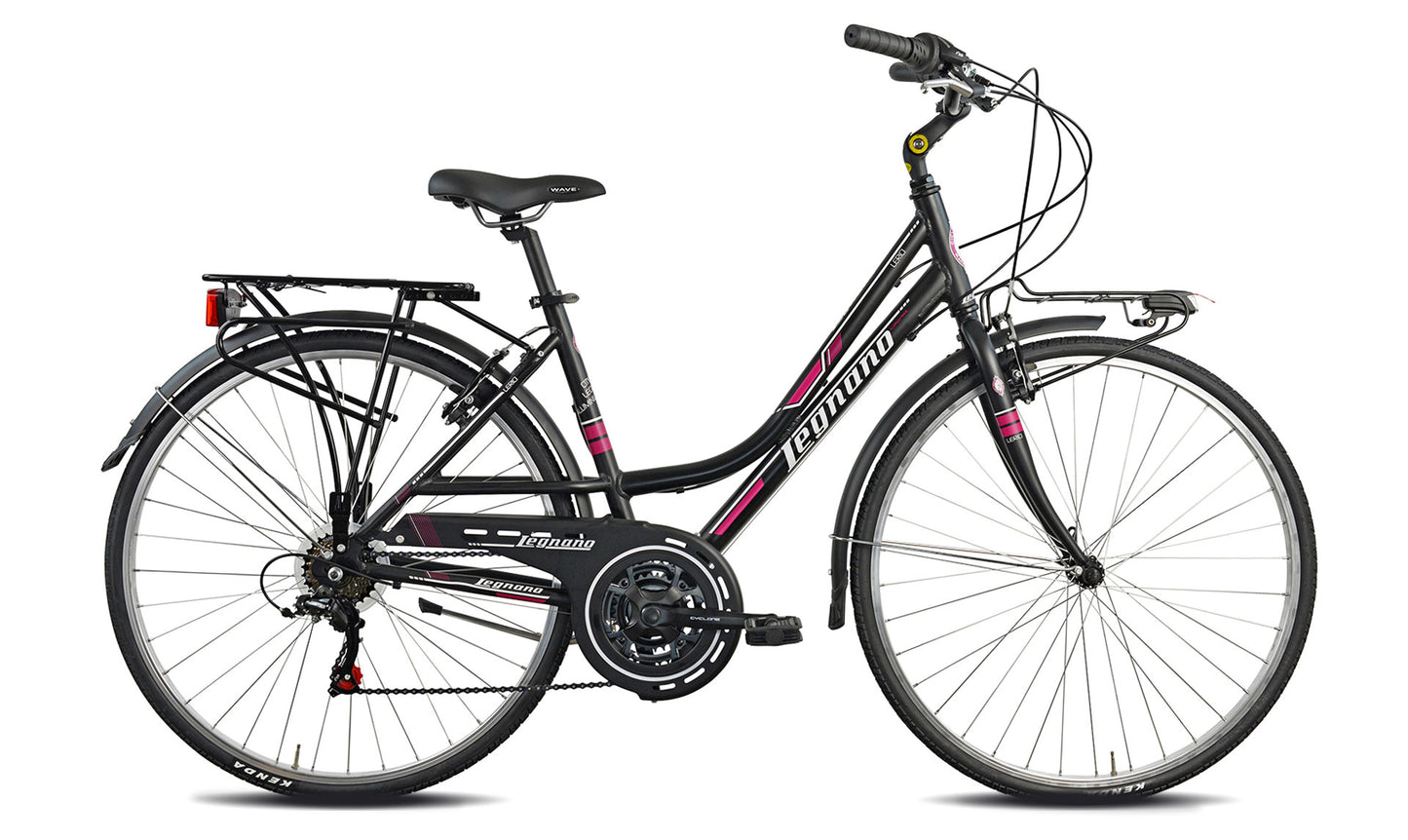 BICI LEGNANO CITY BIKE L431 LERICI 28" DONNA ALU 21V