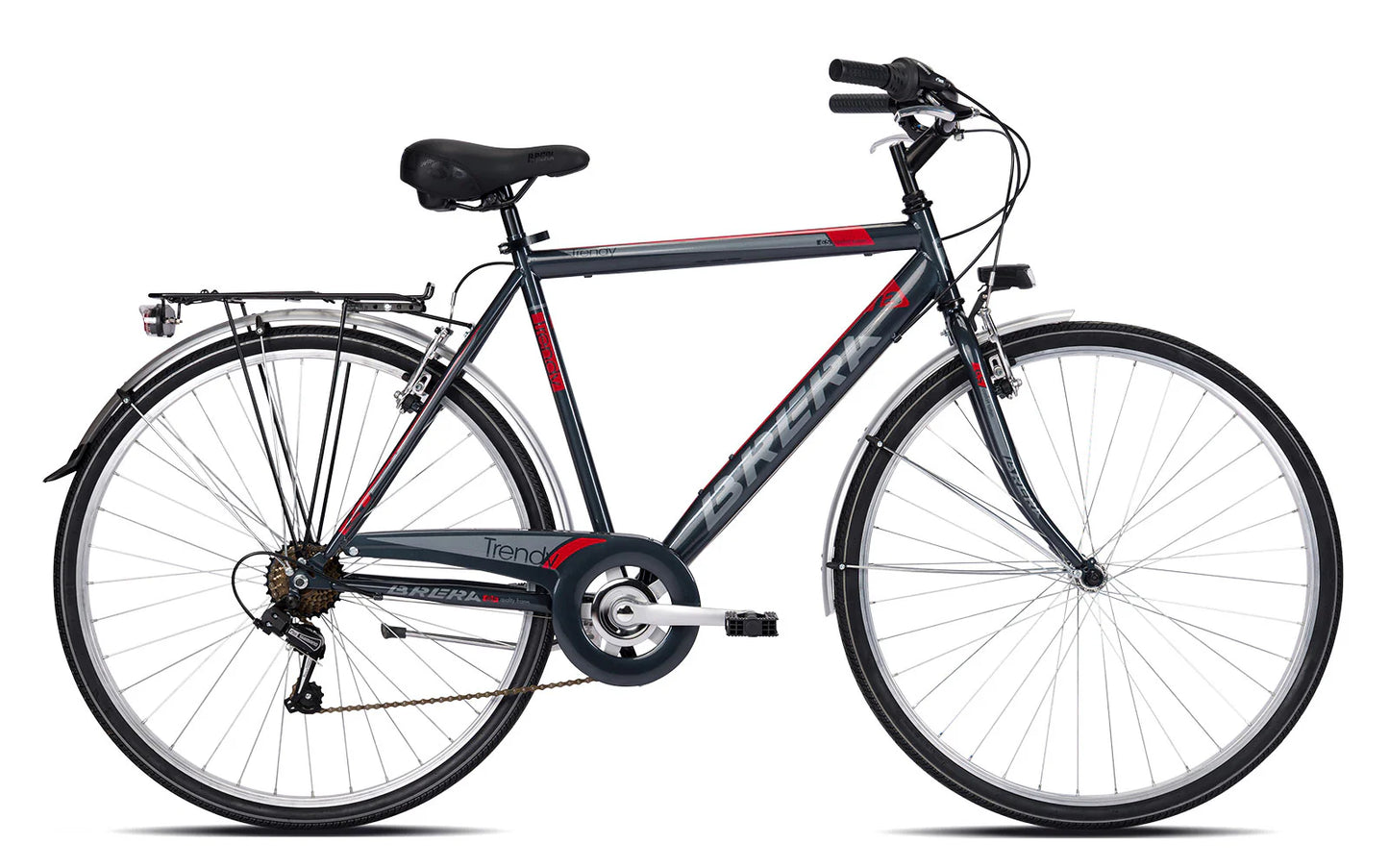 Bici Brera Trendy Uomo Trekking City Bike 28" 7v