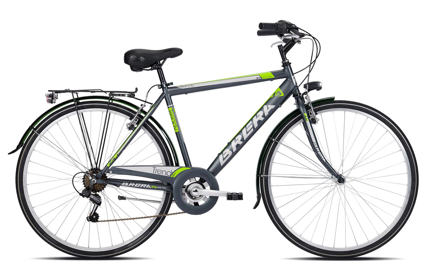 Bici Brera Trendy Uomo Trekking City Bike 28" 7v