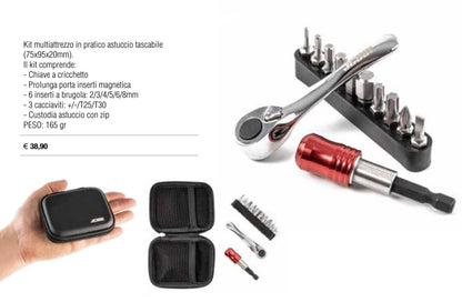 Kit mini-cricchetto, extender e bit JCOOL