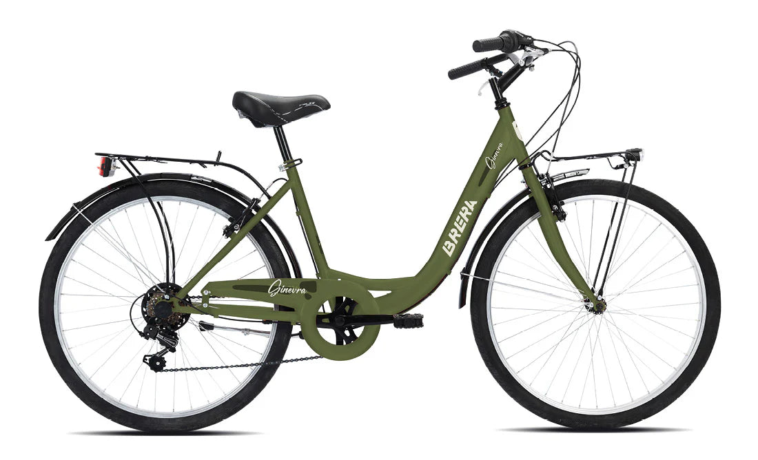 Bici Brera Ginevra Trekking City Bike 26" 6v 1v