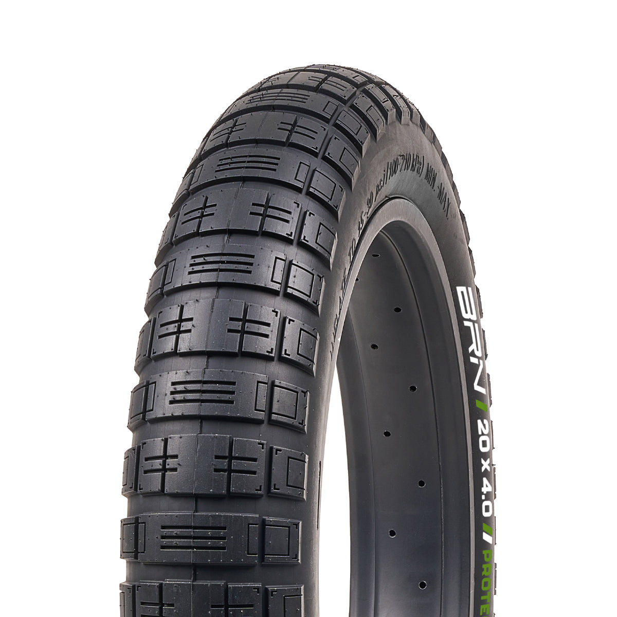 COPERTURA BRN FAT BIKE 20 x 4.0 RALLY PROTECTION 3mm NERO