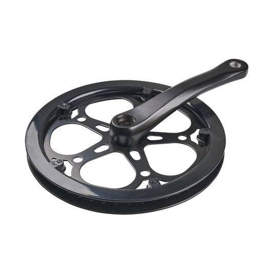 GUARNITURA BRN FAT-BIKE ALLUMINIO 52 D. 165 mm NERA