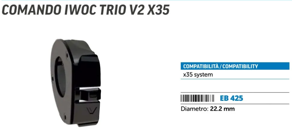 COMANDO MAHLE iWOC TRIO V2