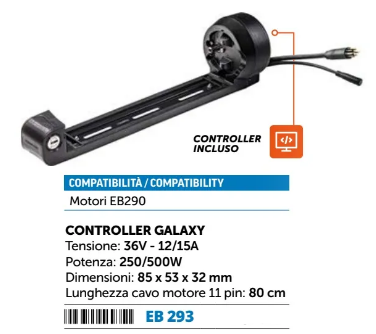 SLITTA BATTERIA CON CONTROLLER