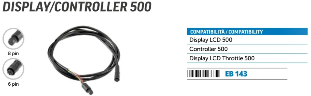 CAVO DISPLAY/CONTROLLER 500