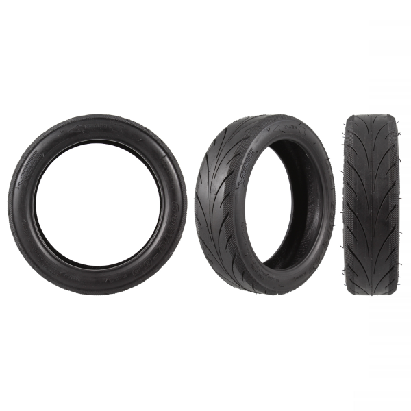 Copertone Monopattino Elettrico - 10X2.5-60/70-6.5, Nero, Tubeless