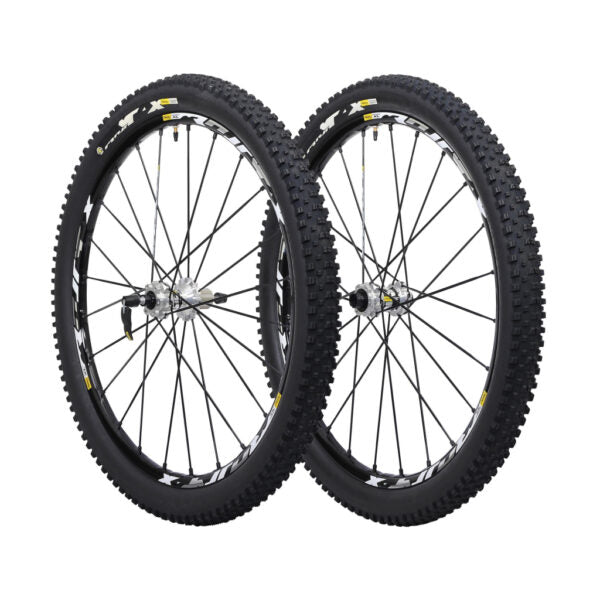 Ruote Mavic Crossmax XL WTS 27.5 Shimano Disco 6 Fori Versione no Boost Copertoni Mavic Quest