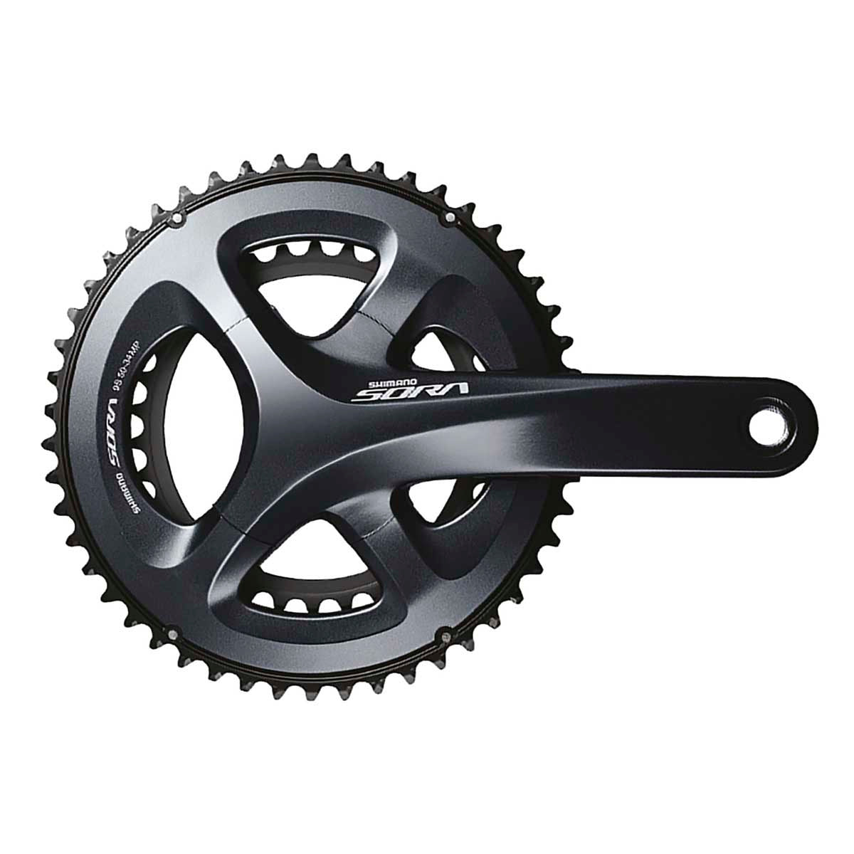 Guarnitura Shimano Sora 2 x 9 V. 34-50 D. 175 mm