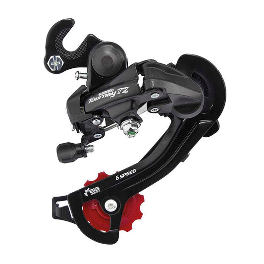 Cambio Shimano Tourney 6 V. TZ500 GS Attacco con Gancio