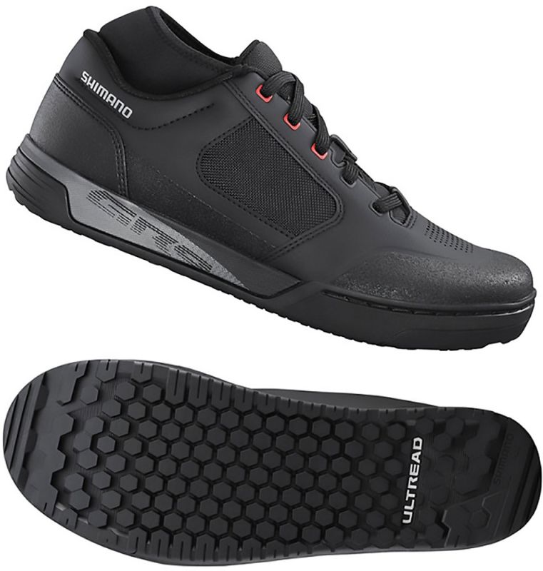 Pacchetto Shimano: scarpe GR9 flat + Pedale flat