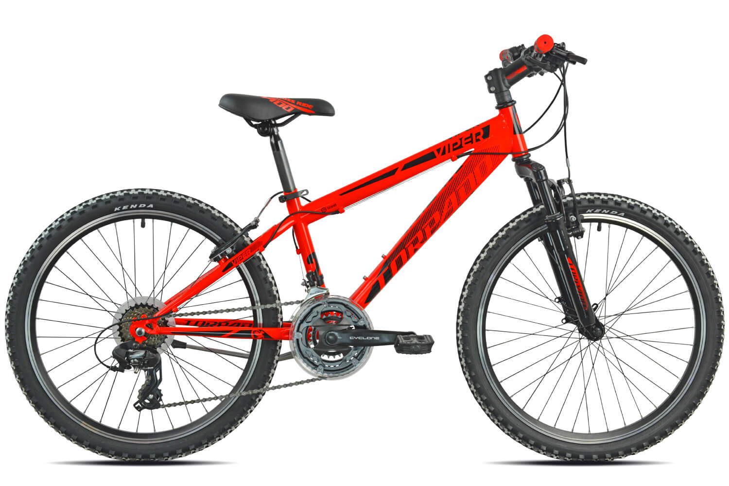 torpado mountainbike TORPADO VIPER 24" BIKE – T610 MTB HARDTAIL STEEL