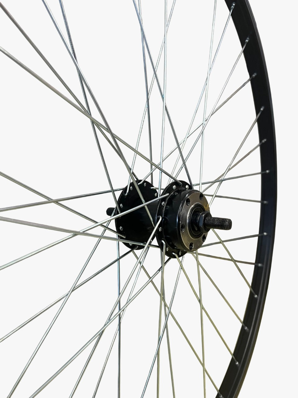 Ruota Anteriore MTB Disk Nero EKO Dado