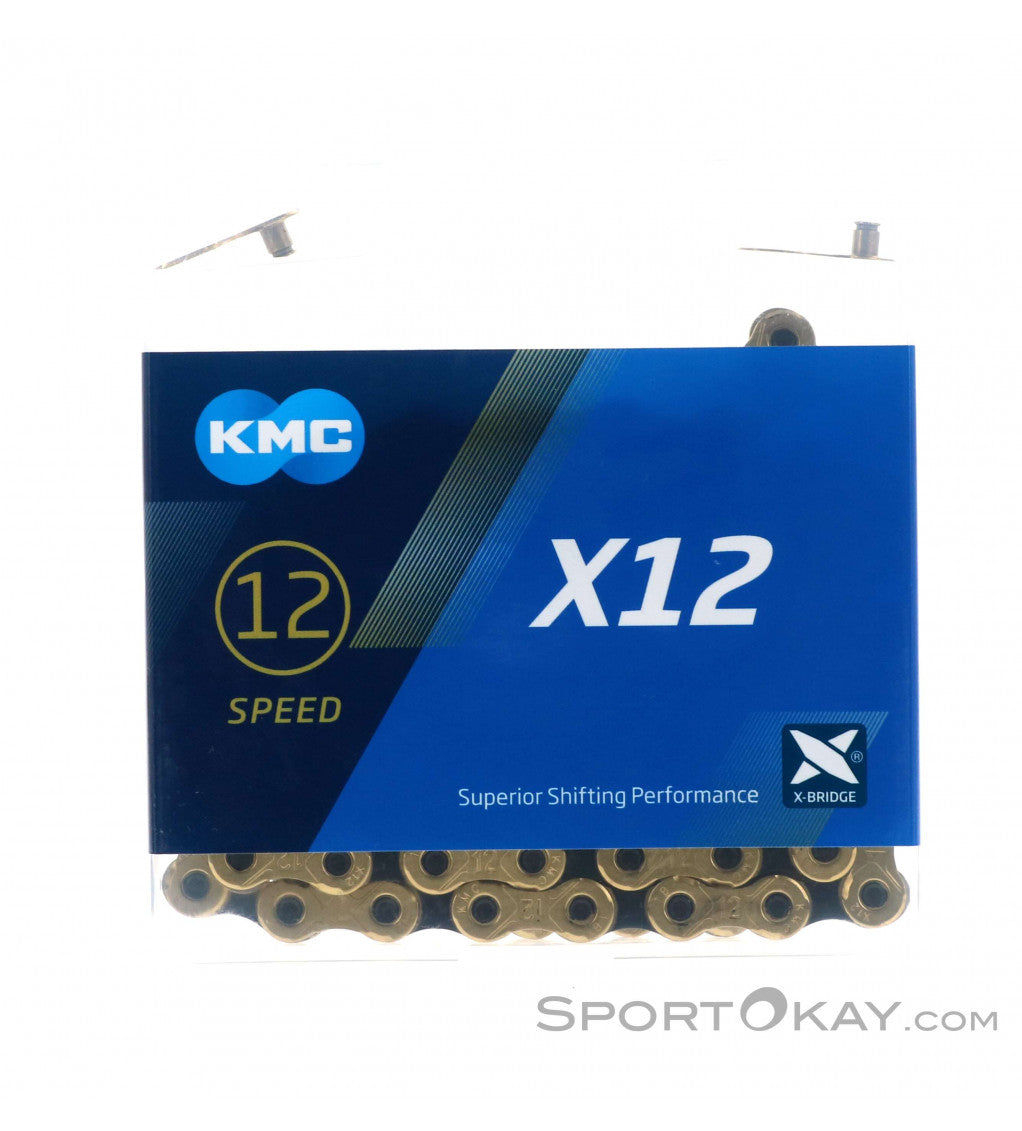 KMC CATENA X12 126 MAGLIE 12V COLORE ORO