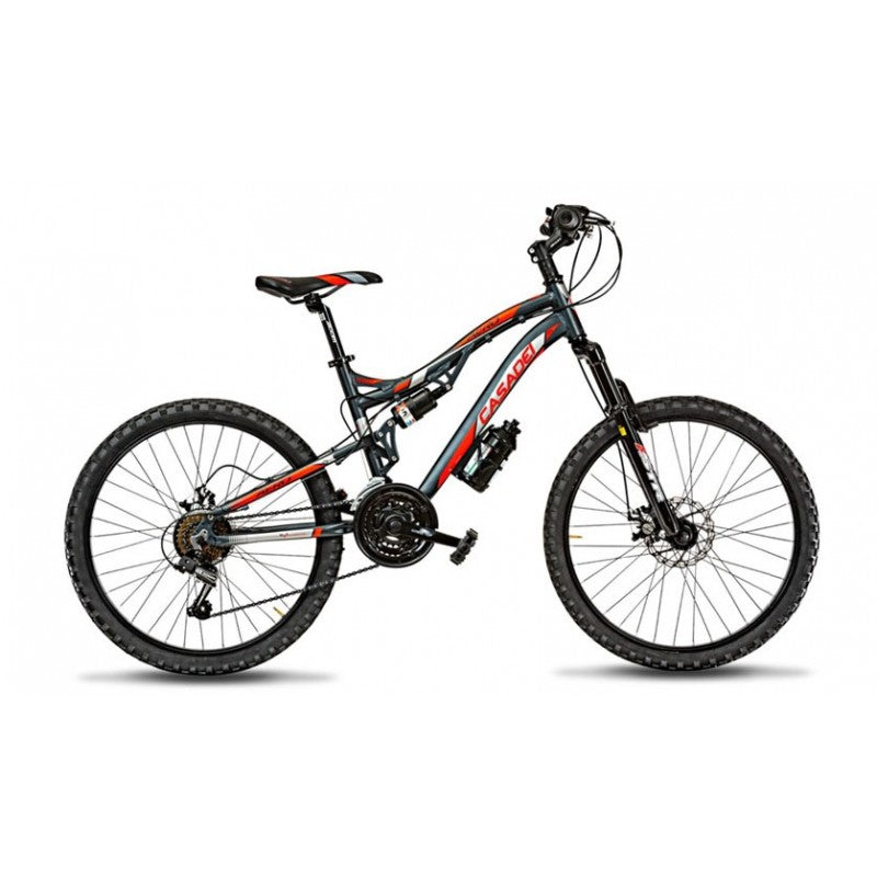 Bici Casadei Aero 24" 18v Bi-Ammortizzata Full Suspension Alluminio