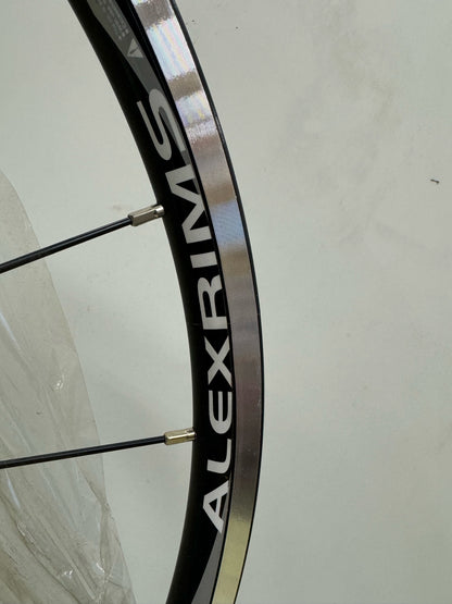 COPPIA RUOTE DA CORSA BIMBO GIOVANISSIMI 22  CERCHIO ALEX RIMS COPERTONCINO X SHIMANO