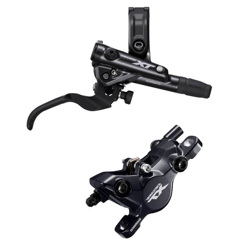 Kit freno a disco SHIMANO anteriore e posteriore Deore xt BL-M8100-R + BR-M8100 + tubo