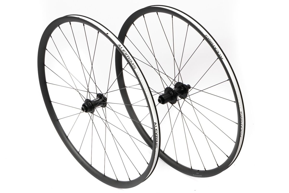 COPPIA RUOTE DA CORSA BIMBO GIOVANISSIMI 22  CERCHIO ALEX RIMS COPERTONCINO X SHIMANO