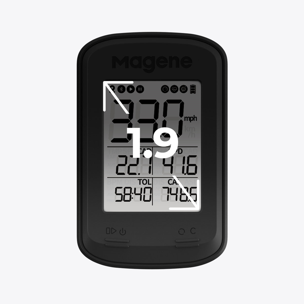 C206 Pro Series GPS Smart Bike Computer