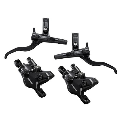 Kit Freno SHIMANO Anteriore BL-M4100-L + BR-MT410 + posteriore BL-M4100-R + BR-MT410