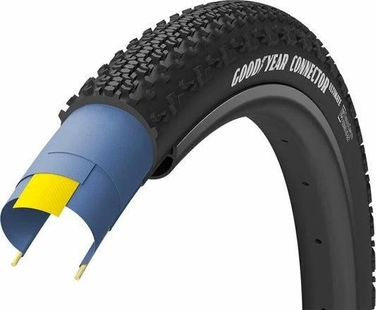Pneumatico pieghevole corsa Goodyear Connector Ultimate Tubeless Complete 700x40 29/28" (622 mm) 40.0 nero