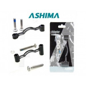 ASHIMA ADATTATORE DISCO FRENO ANTERIORE 203MM FORCELLE POST MOUNTING