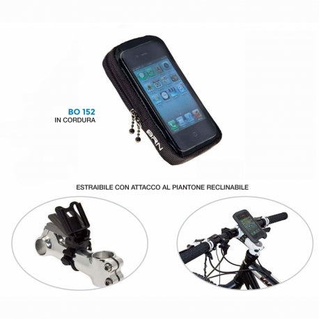 BRN BORSETTA PORTA SMARTPHONE IN CORDURA MISURA MEDIUM