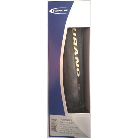 SCHWALBE COPERTONE 700x23c DURANO S RACEGUARD COLORE NERO