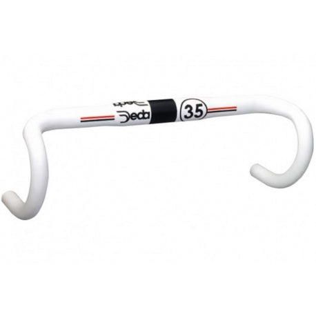 DEDA M35 CURVA MANUBRIO  IN ALLUMINIO MISURA 42 CM COLORE BIANCO