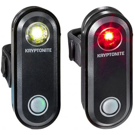 FANALINO BICI ANTERIORE+POSTERIORE KRYPTONITE AVENUE F-65 R-30 USB