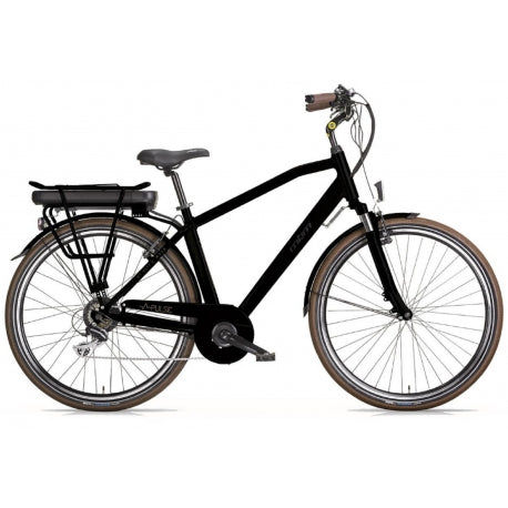 BICI MBM "PULSE" E-BIKE URBAN CITY 28" 7V. ALLU. NERO METALLIZZATO